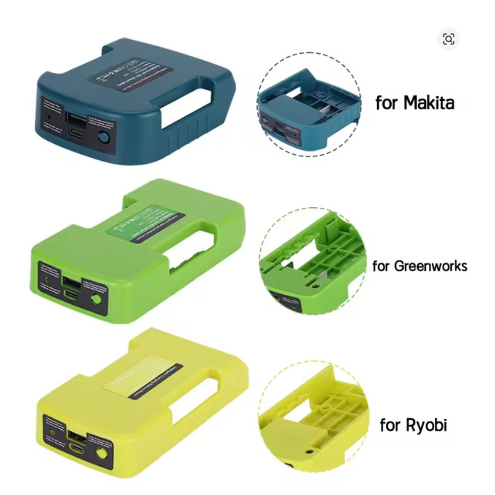 Outdoor Power Adapter Usb - 40V Belt Attachment USB Charger Adapter