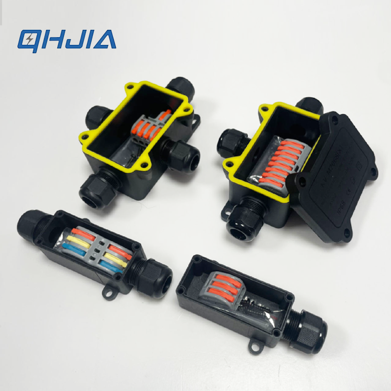 Outdoor Power Junction - IP68 Waterproof Junction Box PA66 Fast