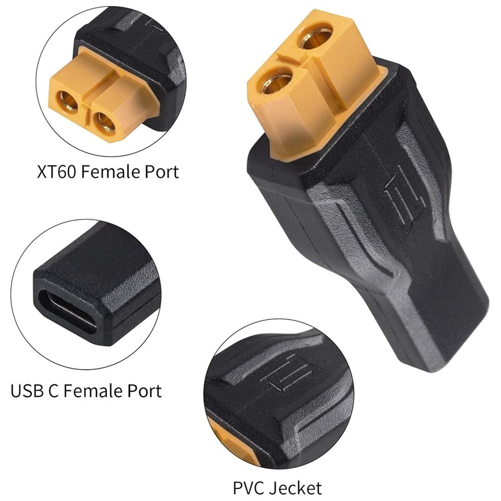 5525 7450 USB C to XT60 Adapte - Outdoor Power Adapter Usb ulasan dan harga