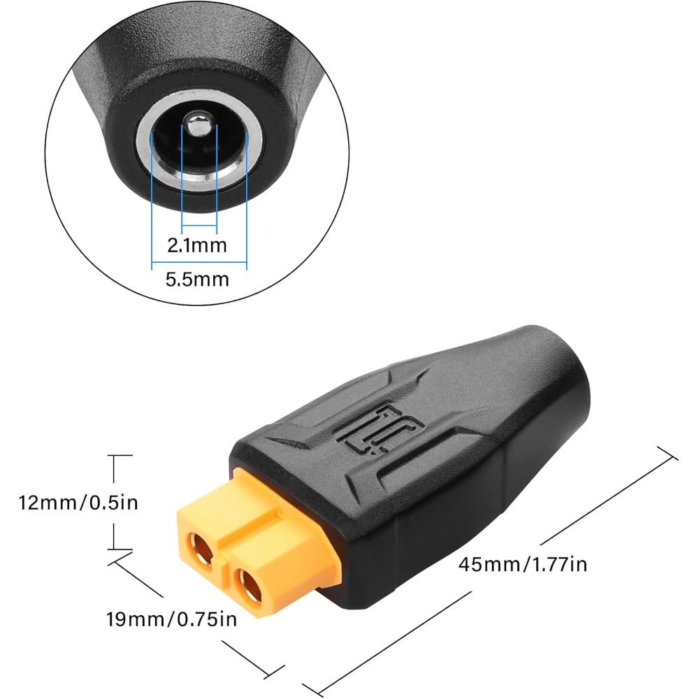 5525 7450 USB C to XT60 Adapte - Outdoor Power Adapter Usb ulasan dan harga