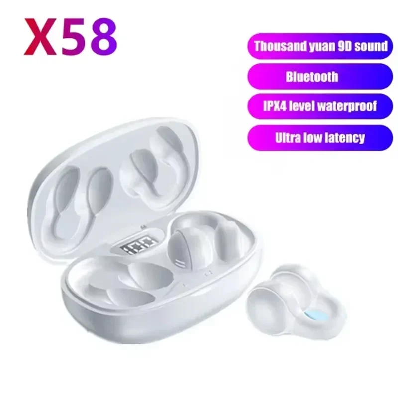 NEW X58 Wireless Earphones Noi - Outdoor Power Adapter Usb ulasan dan harga