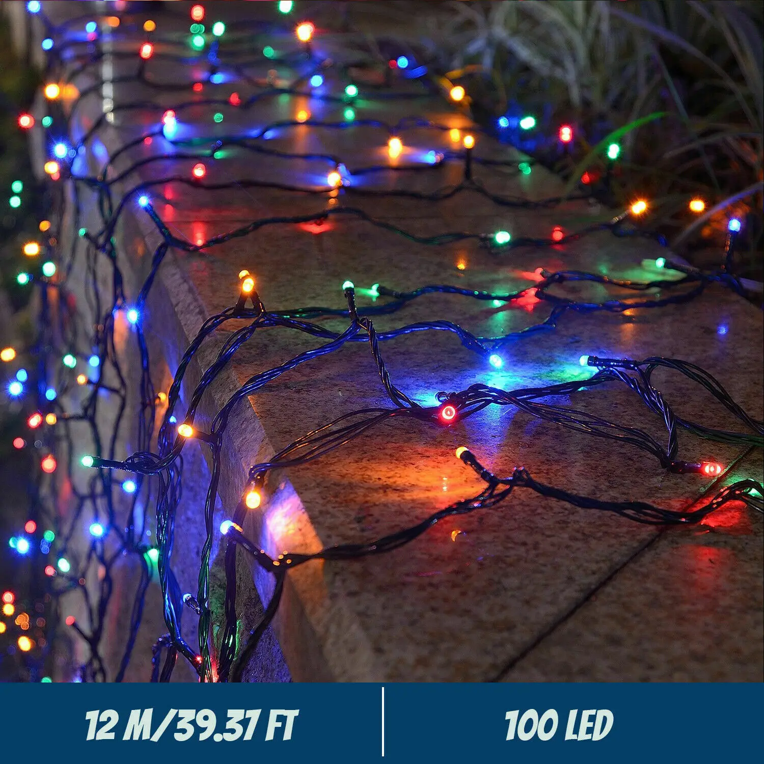 5M-32M LED Solar String Lights - Outdoor Power For Xmas Lights ulasan dan harga