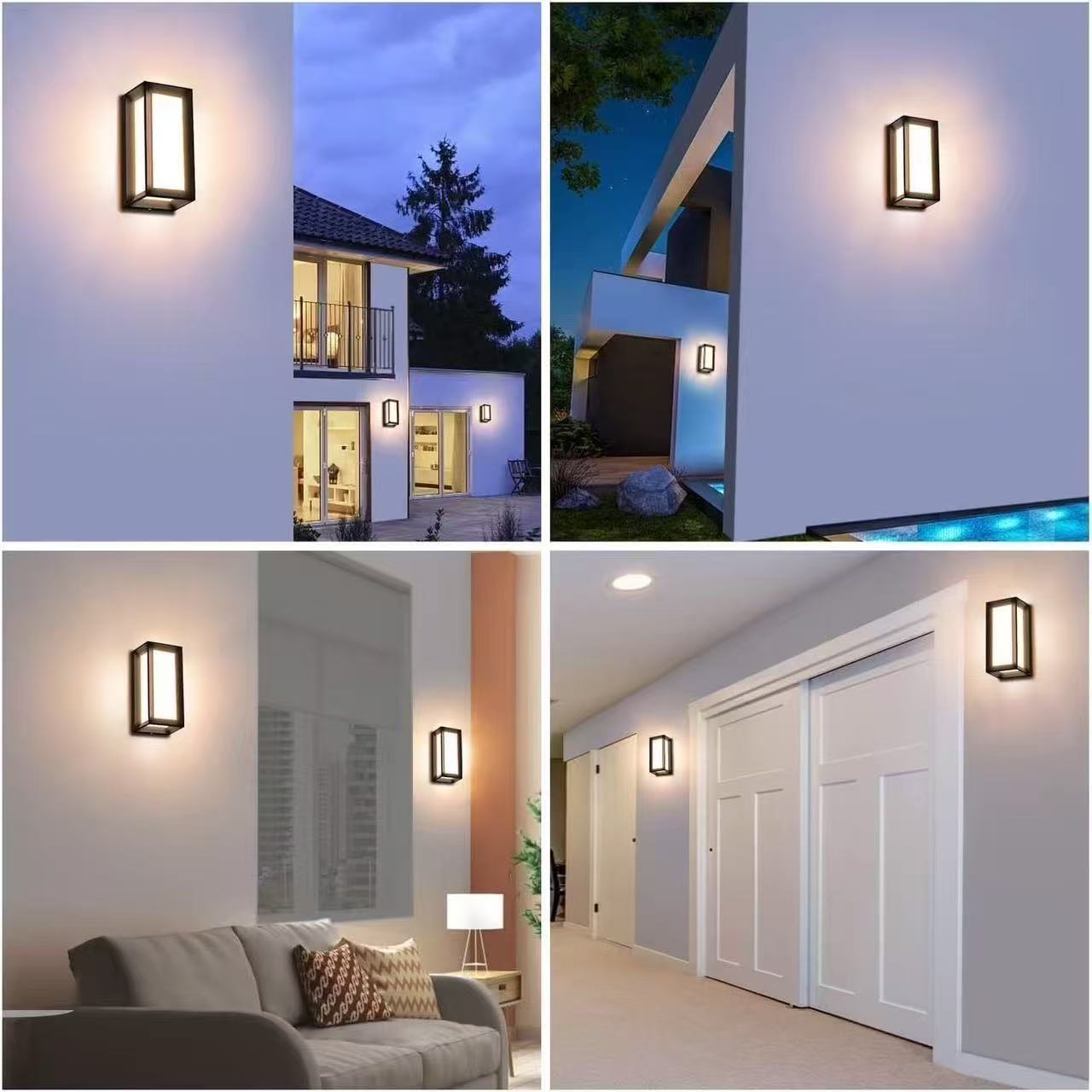 LED Outdoor Wall Light RGBCCT  - Outdoor Power Point Zigbee ulasan dan harga