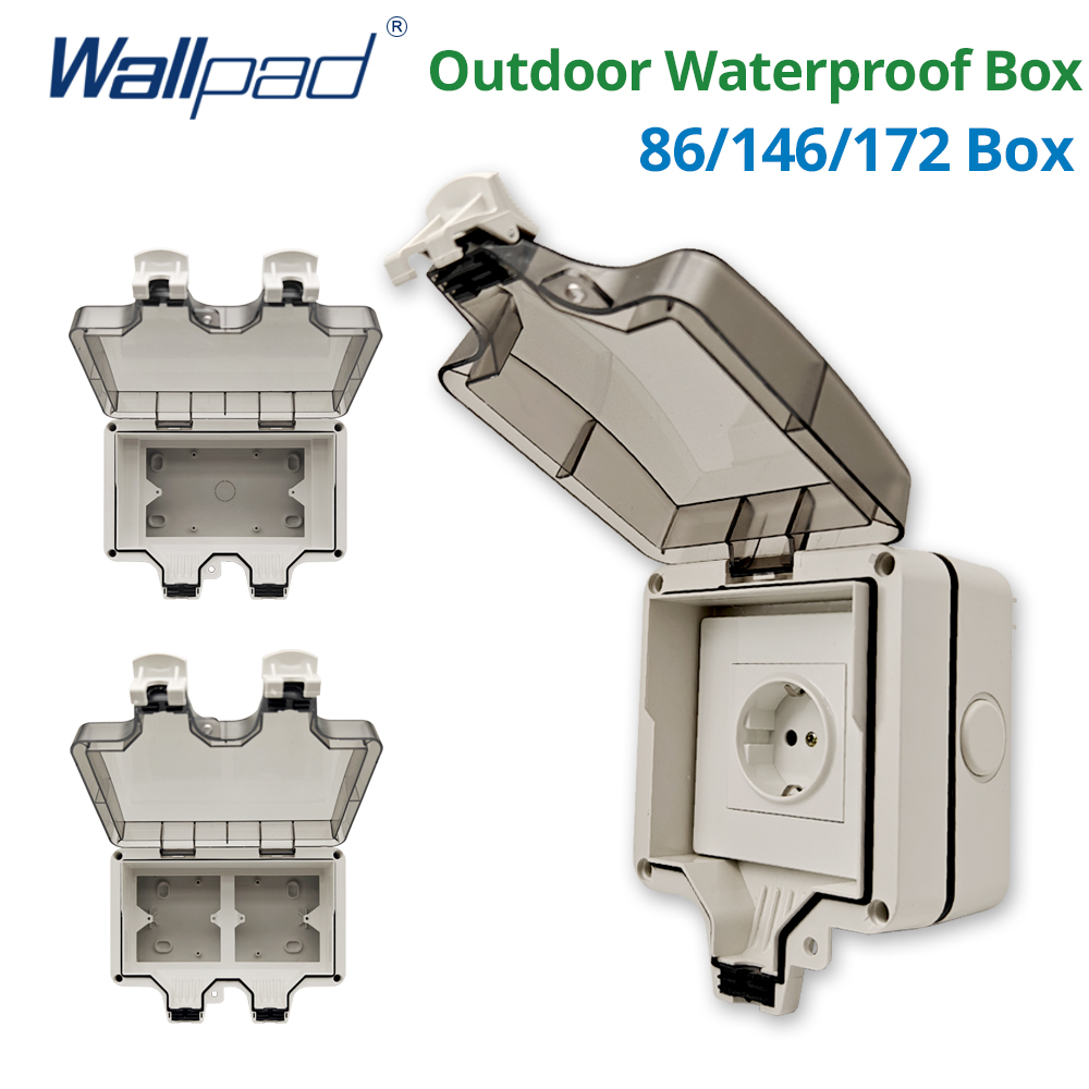 Wallpad IP66 Dustproof Waterpr - Outdoor Power Adapter ulasan dan harga