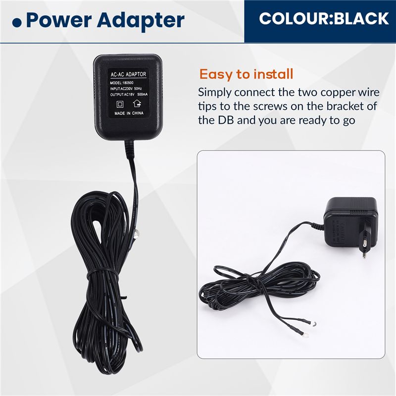 Happy New- 18V 500MA Power Sup - Outdoor Power Adapter Ring ulasan dan harga