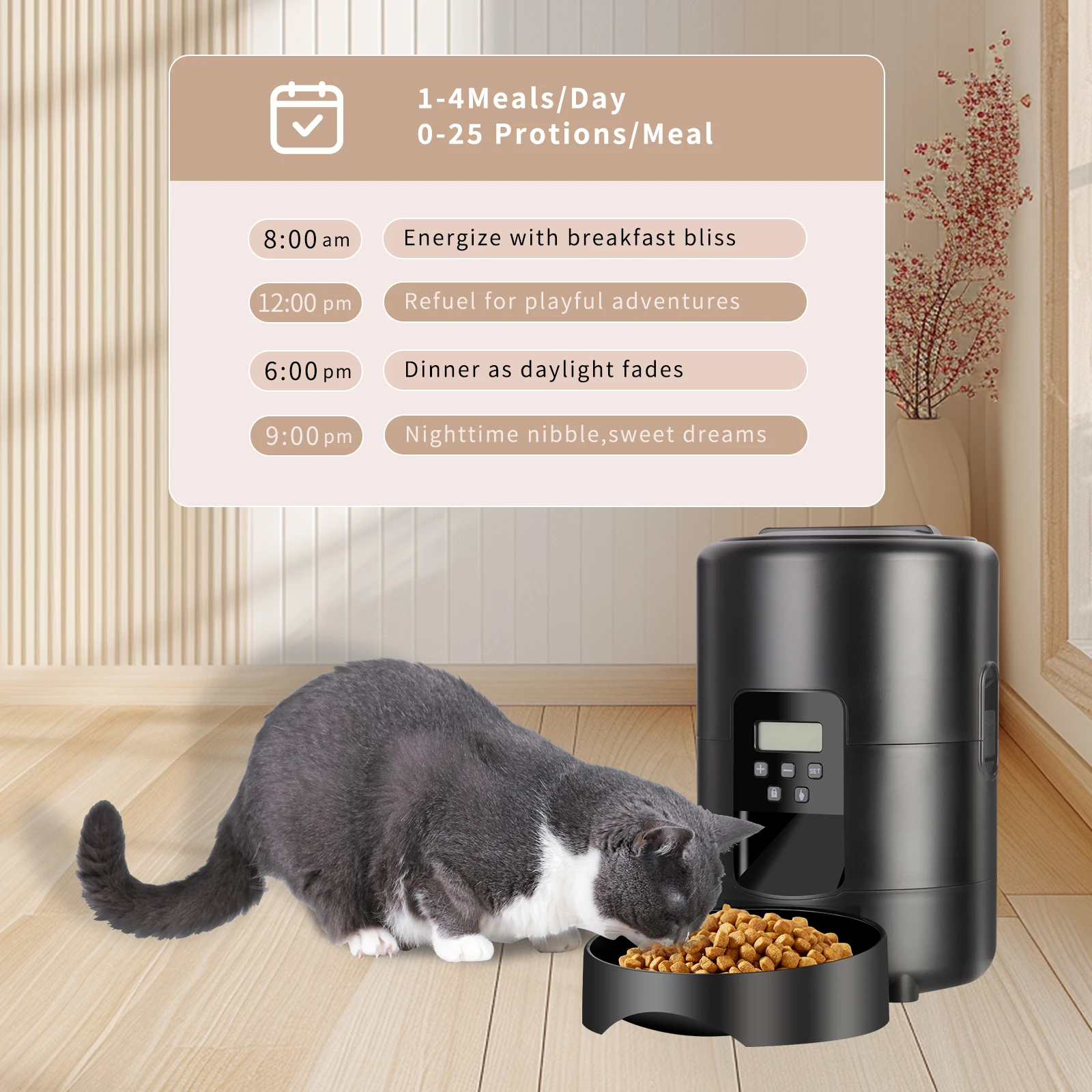 2L APP Control Automatic Pet F - Outdoor Power Adapter Usb ulasan dan harga