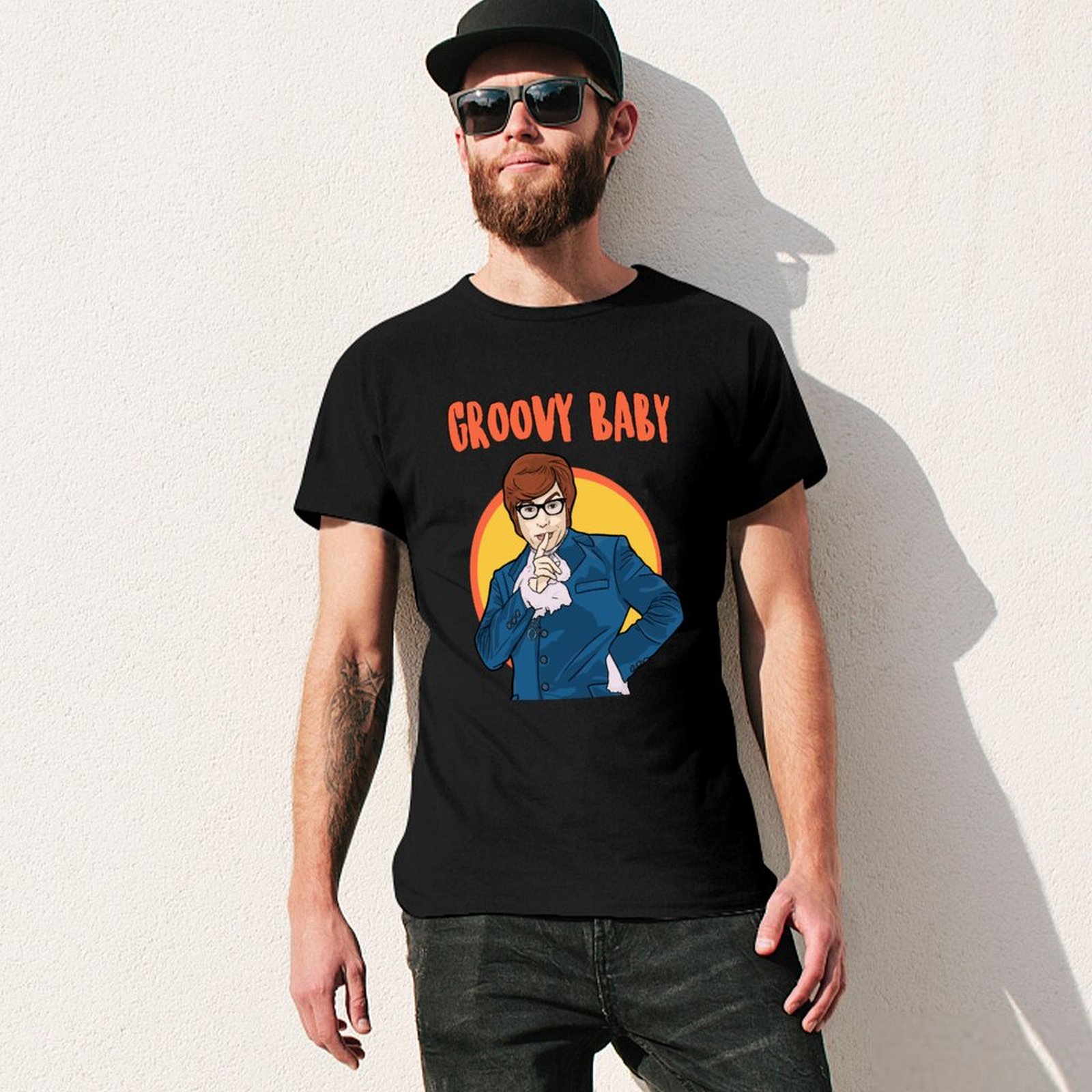 Groovy Baby - Austin Powers T- - Outdoor Power Austin ulasan dan harga