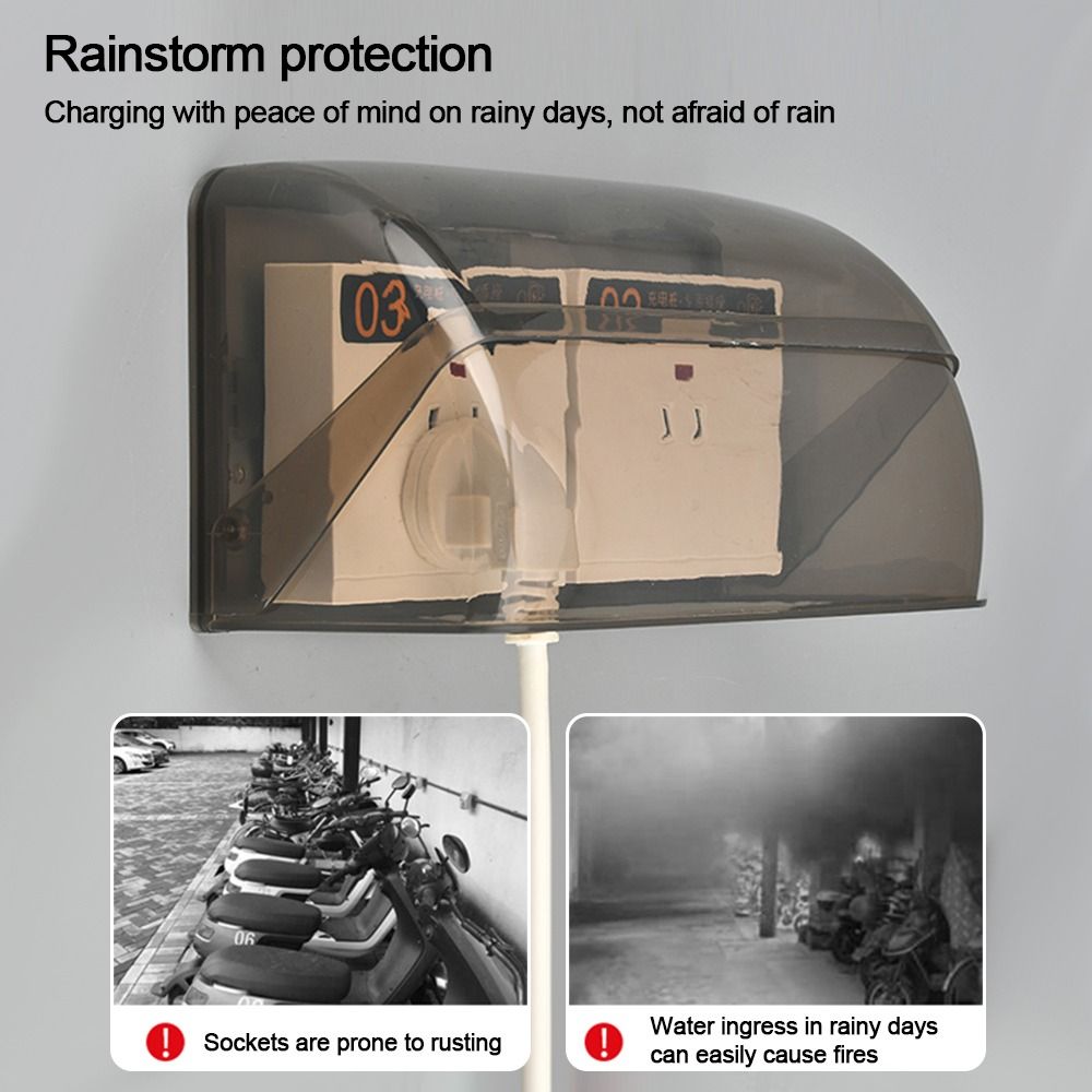1Pcs Outdoor Socket Waterproof - Outdoor Power Adapter ulasan dan harga