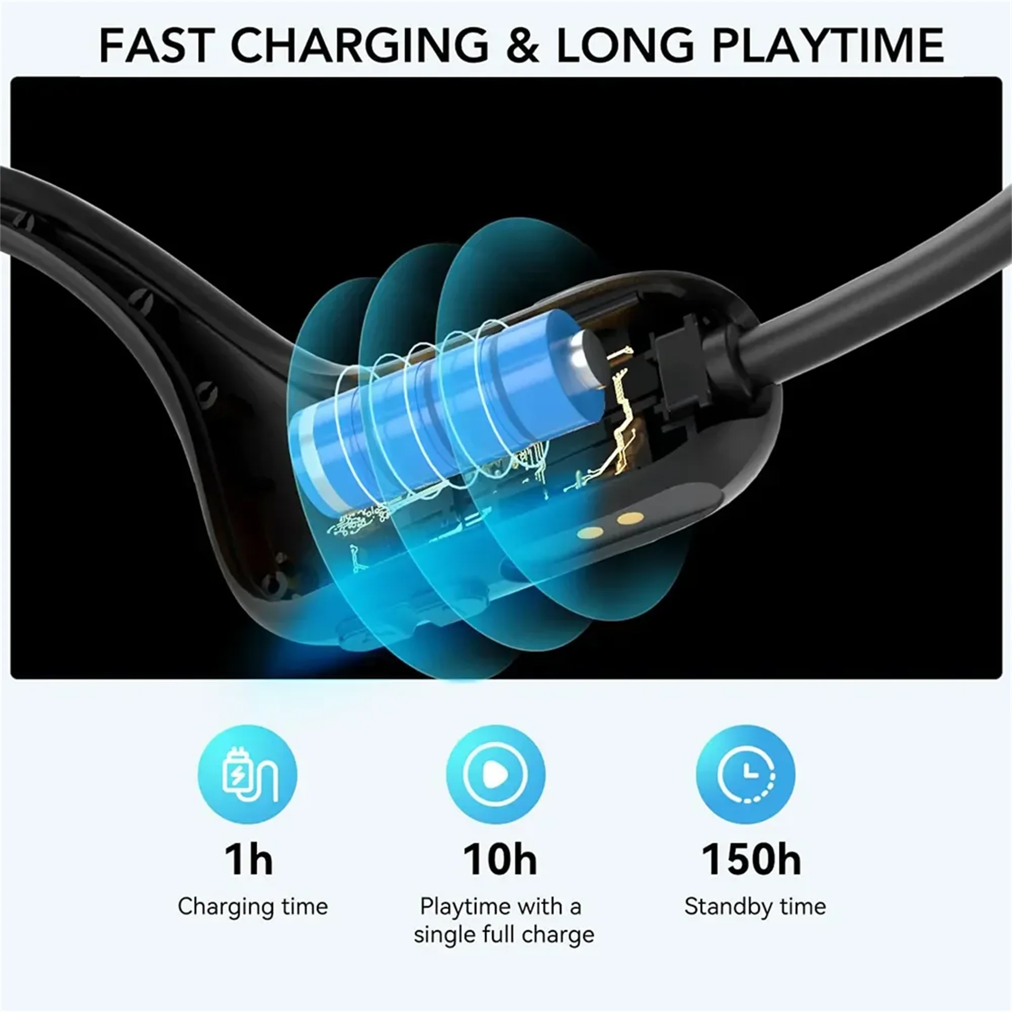 NUROUM Bluetooth Earphone Neck - Outdoor Power Adapter Usb ulasan dan harga