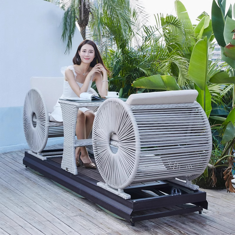 Modern Waterproof Double Wheel - Outdoor Power Recliner ulasan dan harga