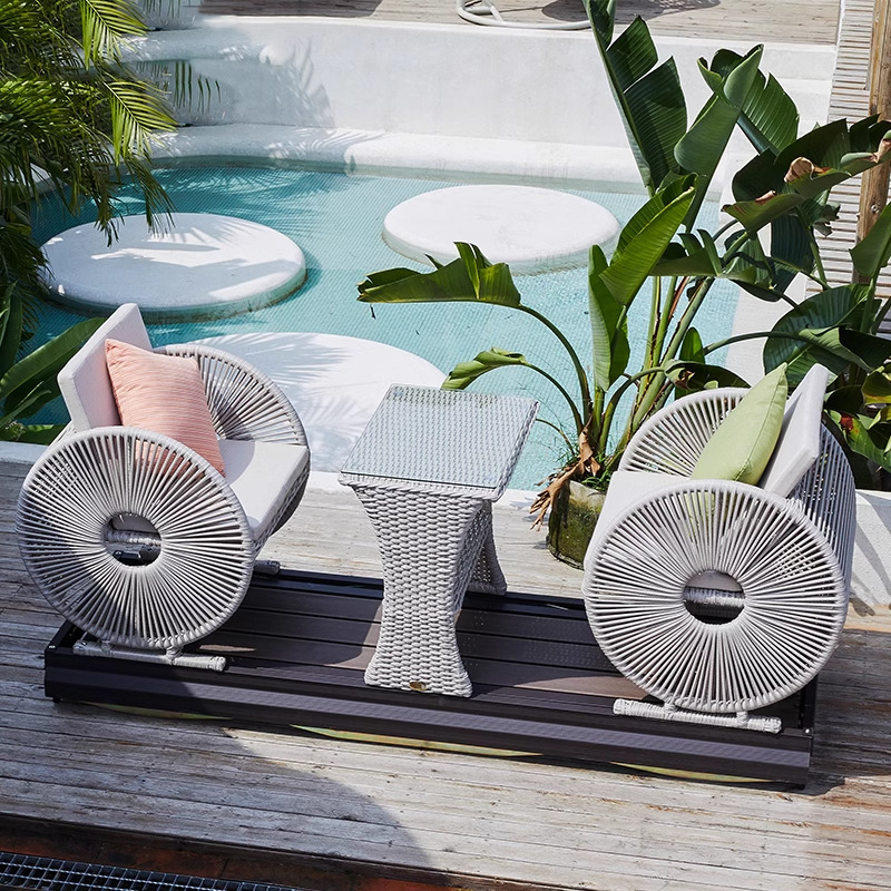 Modern Waterproof Double Wheel - Outdoor Power Recliner ulasan dan harga