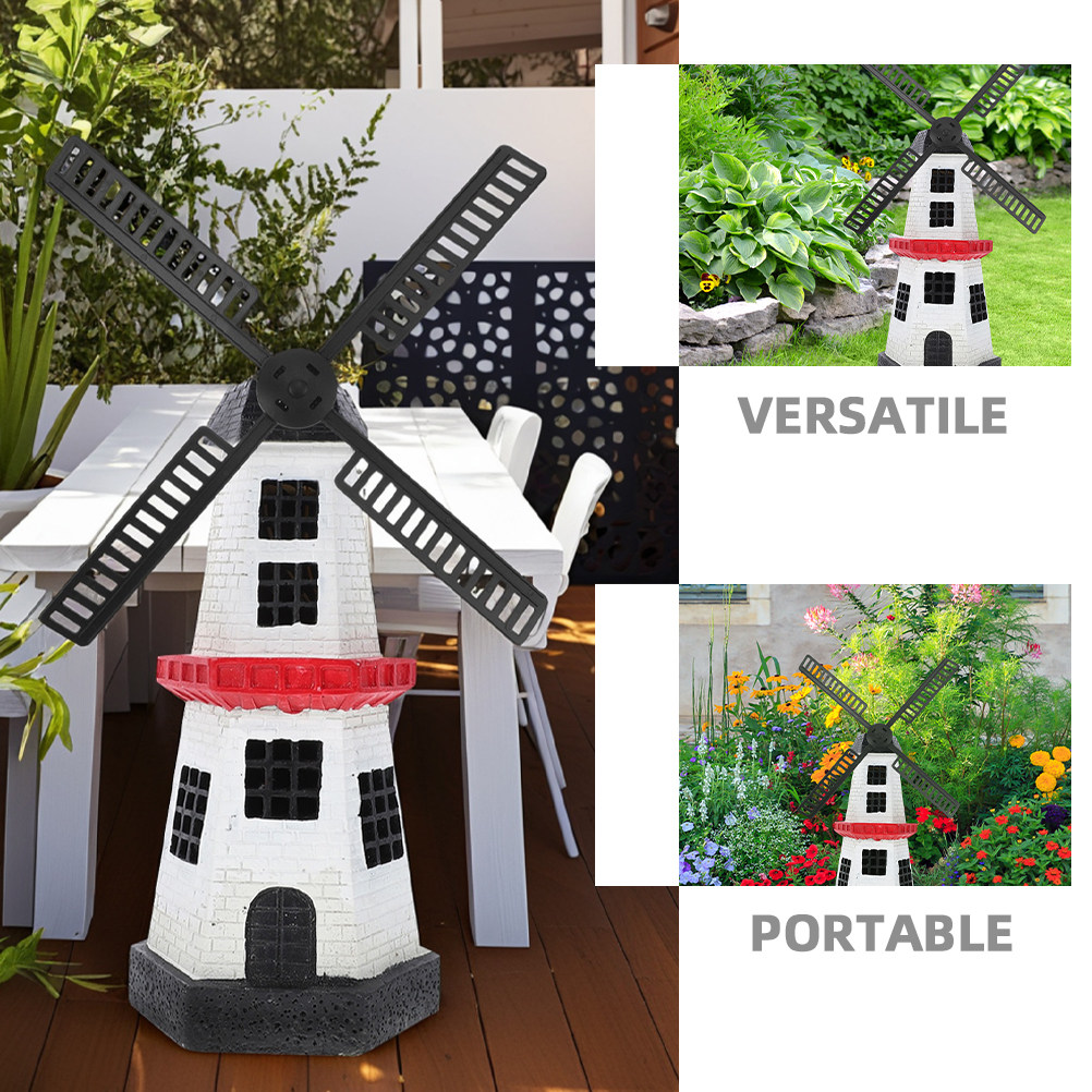 Solar Powered Dutch Windmill B - Outdoor Power Parts ulasan dan harga