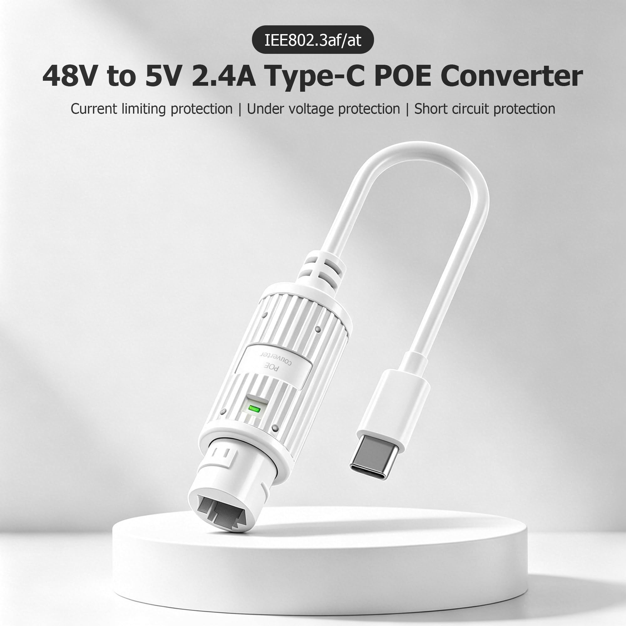 POE to USB-C Power Converter O - Outdoor Power Adapter Usb ulasan dan harga
